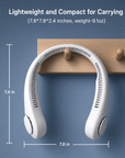 PolarEase AirWrap Elite — Bladeless Hands-Free Neck Fan