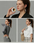 PolarEase NeckRing Mini — Bladeless Wearable Neck & Waist Fan