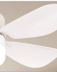 PolarEase AirGlow — 40W LED Ceiling Fan with Remote Control | E27 Socket | Dimmable | 85–265V
